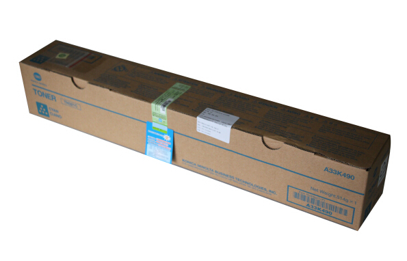 柯尼卡美能達C224e原裝碳粉 藍色 柯尼卡美能達C224e原裝碳粉 藍色