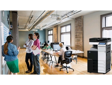 慶祝和承信息給服裝企業(yè)成功安裝柯尼卡美能達(dá)C284e彩色復(fù)印機(jī)